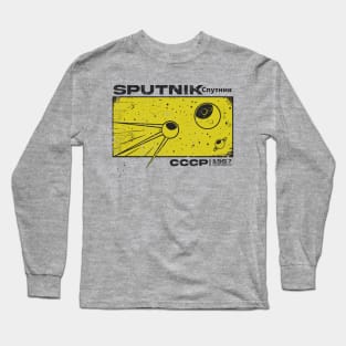 Sputnik - CCCP 1957 Vintage Long Sleeve T-Shirt